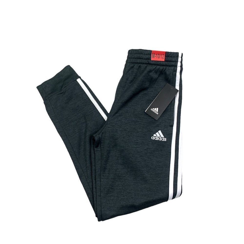 Adidas Youth Fleece Lined Tech Jogger Pants Boy's Youth Size Medium (10-12)